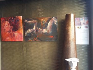 Preparazione della mostra - AvVolti nel Tempo - Milena Tortorelli