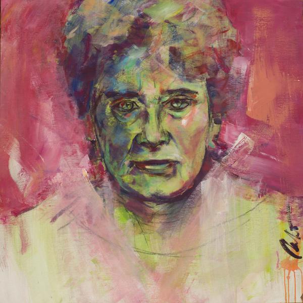 Dipinto Valchiria - Opere da Indossare - Milena Tortorelli